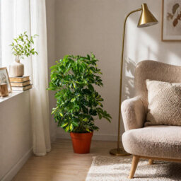 Leaf 75Cm Artificial Arboricola Gold Capella Plant - thumbnail 3