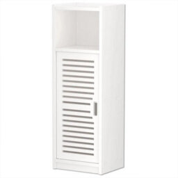Bathroom Floor Cabinet Storage Shelf Standing Cupboard Waterproof Unit - thumbnail 1