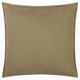 Yard Slub Cotton Polyester Filled Cushion, Moss Green, 50 X 50Cm - thumbnail 2