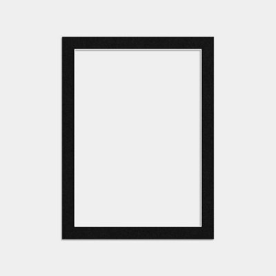 Ak Frames 80X60 Cm Black Picture Mounts To Fit 70X50 Cm Aperture Size - Photo Mount Board Only (No Frame Included) - image 1