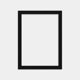 Ak Frames 80X60 Cm Black Picture Mounts To Fit 70X50 Cm Aperture Size - Photo Mount Board Only (No Frame Included) - thumbnail 1