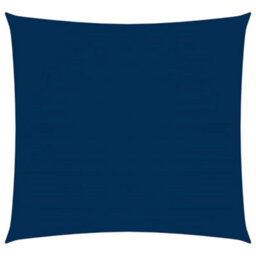 Berkfield Sunshade Sail Oxford Fabric Square 5X5 M Blue - thumbnail 1