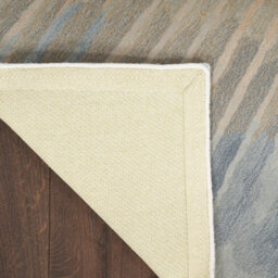 Beige Wool Luxurious Modern Handmade Optical/ (3D) Abstract Dining Room Bedroom And Living Room Rug -297Cm X 419Cm - thumbnail 8