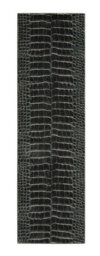 Charcoal Luxurious Modern Geometric Easy To Clean Rug For Bedroom & Living Room-66 X 229Cm (Runner) - thumbnail 6