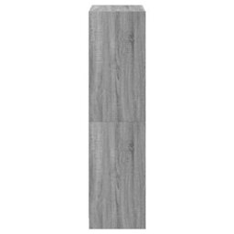 Berkfield Highboard With Doors Grey Sonoma 68X37X142 Cm Engineered Wood - thumbnail 8