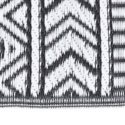 Walplus Outdoot Rugs For Garden Patios  Black 160X230 Cm Pp - thumbnail 3
