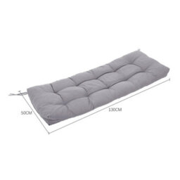 Thehotsale Grey Outdoor Garden Bench Seat Pad Cushion - thumbnail 9