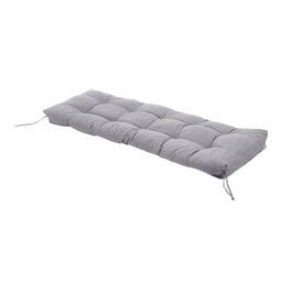 Thehotsale Grey Outdoor Garden Bench Seat Pad Cushion - thumbnail 3