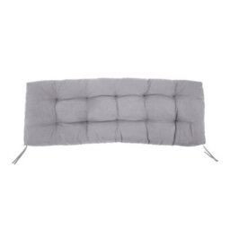 Thehotsale Grey Outdoor Garden Bench Seat Pad Cushion - thumbnail 2