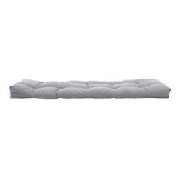 Thehotsale Grey Outdoor Garden Bench Seat Pad Cushion - thumbnail 5