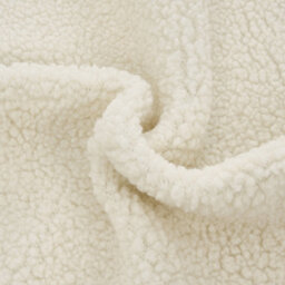 Living And Home Beige Lambswool Style Non Slip Faux Plush Sofa Cover Pack Of 1 160Cm W X 90Cm D - thumbnail 5