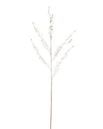 Werchristmas Brown And White Snow Flocked Twig Spray 80 Cm - thumbnail 1