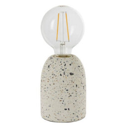 Luminosa Lighting Luminosa Terrazzo 1 Light Table Light White (Base Only), E27