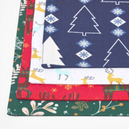 Homescapes Red Reindeer Christmas Placemats, Set Of 4 - thumbnail 4