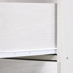 Homcom 4 Drawer File Cabinet Locking Filing Cabinet For A4, Ash Wood-Effect - thumbnail 9