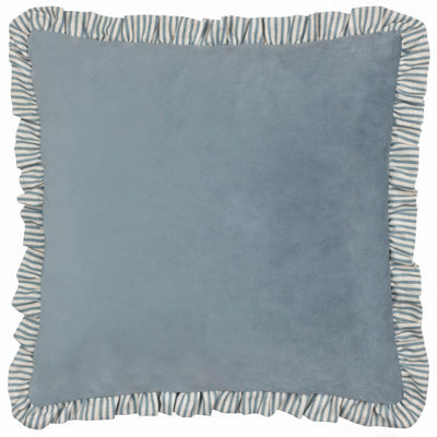 Wylder Solene Ruffle Matte Velvet Cushion Cover - image 1