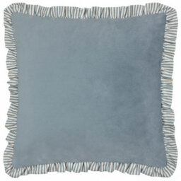 Wylder Solene Ruffle Matte Velvet Cushion Cover