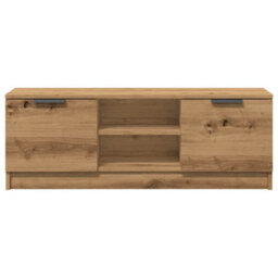 Berkfield Tv Cabinet Artisan Oak 102X35X36.5 Cm Engineered Wood - thumbnail 4