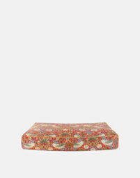 Morris & Co. Dog Mattress, Red Strawberry Thief Print, Thickly Padded, 75Cm X 55Cm, Medium - thumbnail 2
