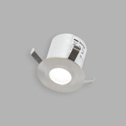Litecraft Recessed Brushed Steel Cool White Led Outdoor Decking Lights - thumbnail 3