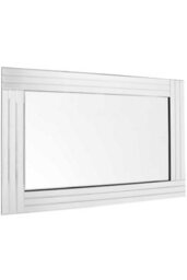 Mirroroutlet Oakley All Glass Triple Edge Bevelled Large Frameless Modern Mirror 120 X 80 Cm - thumbnail 4