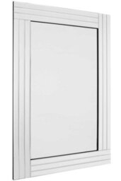 Mirroroutlet Oakley All Glass Triple Edge Bevelled Large Frameless Modern Mirror 120 X 80 Cm - thumbnail 3