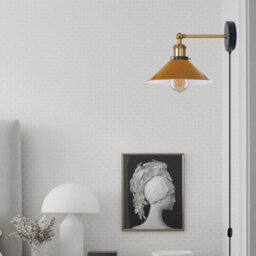 Yellow Cone Pendant Lamp Shade, Easy Fit Metal 22Cm Light Shades For Ceiling For Kitchen,dinning Room,living Room - thumbnail 3
