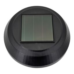 Black Cage Solar-Powered 4Lm Integrated Led Outdoor Stake Light - thumbnail 4
