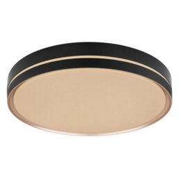 Luminosa Lighting Luminosa Manni 48.5Cm Integrated Led Semi Flush Ceiling Light Black Led Dimmable 2700-6500K Remote Control - thumbnail 8
