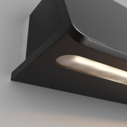 Luminosa Lighting Luminosa Trupp 40Cm Outdoor Wall Down Lamp Graphite 3000K 550Lm Ip54 - thumbnail 2