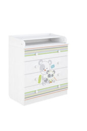 Shefa Line Shefa 800 Kids Changing Dresser Pandas White (2 Boxes) - thumbnail 4