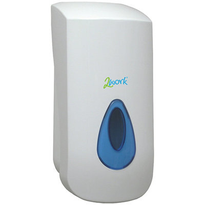 2Work Foam Soap Dispenser 900Ml Reservoir White 2W01102 - image 1