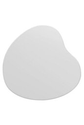 "Mirroroutlet The Lapillus Frameless Pebble Wall Mirror 47"" X 39"" 120Cm X 100Cm" - thumbnail 3