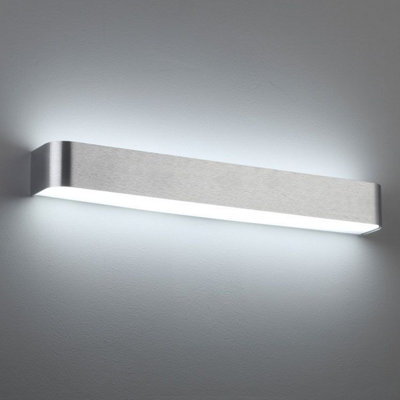 Ultra Beam Lighting Ultrabeam Brushed Aluminium Up And Down Indoor Led Wall Light 20 Watt Led 1600 Lumens Width 600mm - image 1