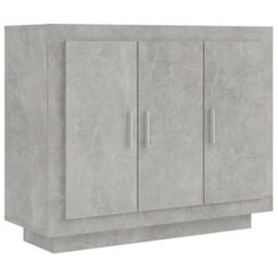 Vidaxl Sideboard Concrete Grey 92X35X75 Cm Engineered Wood - thumbnail 1