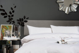 The Lyndon Company 400 Thread Count Cotton Duvet Set White - thumbnail 2