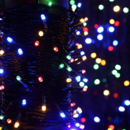 HSD 200 Led Pastel String Lights (19.9M) - Battery Fairy Lights For Christmas, Weddings, And Home Decor
