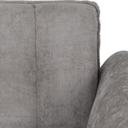 Seconique Amalfi 2 Seater Sofa In Grey Fabric With Metal Legs 2 Man Delivery - thumbnail 7