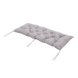 Living And Home Garden Bench Swing Chair Seat Pad Cushion Rectangular Seat Pad For Indoor Ourdoor,light Grey - thumbnail 3