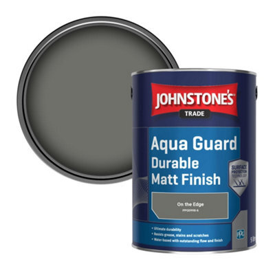 Johnstone's Trade Wood & Metal Aqua Guard Durable Matt Paint On The Edge (Ppg0998-6) 5L - image 1