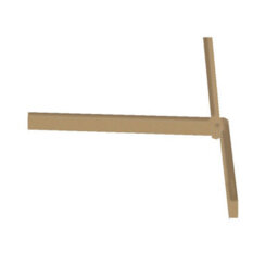 Luminosa Lighting Luminosa Vector Floor Lamp, 20W Led, 3000K, 1500Lm, Gold, 3Yrs Warranty - thumbnail 5