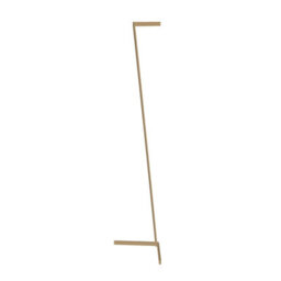 Luminosa Lighting Luminosa Vector Floor Lamp, 20W Led, 3000K, 1500Lm, Gold, 3Yrs Warranty