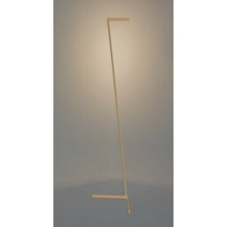 Luminosa Lighting Luminosa Vector Floor Lamp, 20W Led, 3000K, 1500Lm, Gold, 3Yrs Warranty - thumbnail 2
