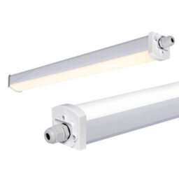 Long Life Lamps Company 18W 2 Feet Led Ceiling Batten Light Triproof Fitting Ip66 Warm White 3000K - thumbnail 1