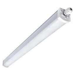Long Life Lamps Company 18W 2 Feet Led Ceiling Batten Light Triproof Fitting Ip66 Warm White 3000K - thumbnail 4