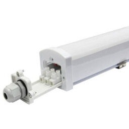 Long Life Lamps Company 18W 2 Feet Led Ceiling Batten Light Triproof Fitting Ip66 Warm White 3000K - thumbnail 5