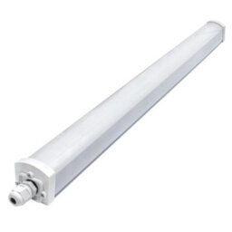 Long Life Lamps Company 18W 2 Feet Led Ceiling Batten Light Triproof Fitting Ip66 Warm White 3000K - thumbnail 3