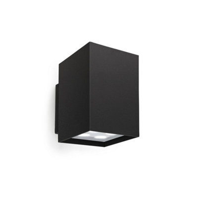 Luminosa Lighting Luminosa Afrodita Outdoor Led Up & Down Wall Light Black 10Cm 1690Lm 3000K Ip55