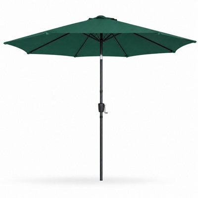 Shopnbits 3M Garden Parasol Sun Shade Canopy Patio Large Outdoor Umbrella Crank Tilt Uv Resistant Green - image 1