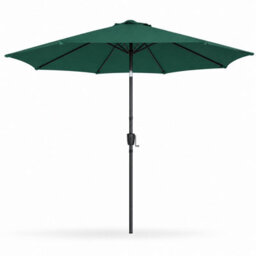 Shopnbits 3M Garden Parasol Sun Shade Canopy Patio Large Outdoor Umbrella Crank Tilt Uv Resistant Green - thumbnail 1